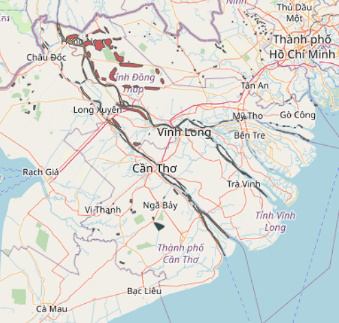 Vùng khai thác khoáng sản được cấp phép