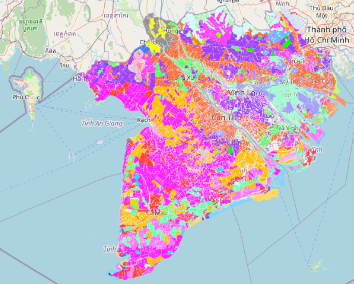 Thổ nhưỡng vùng đồng bằng sông Cửu Long