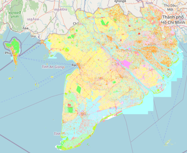Quy hoạch sử dụng đất cấp vùng